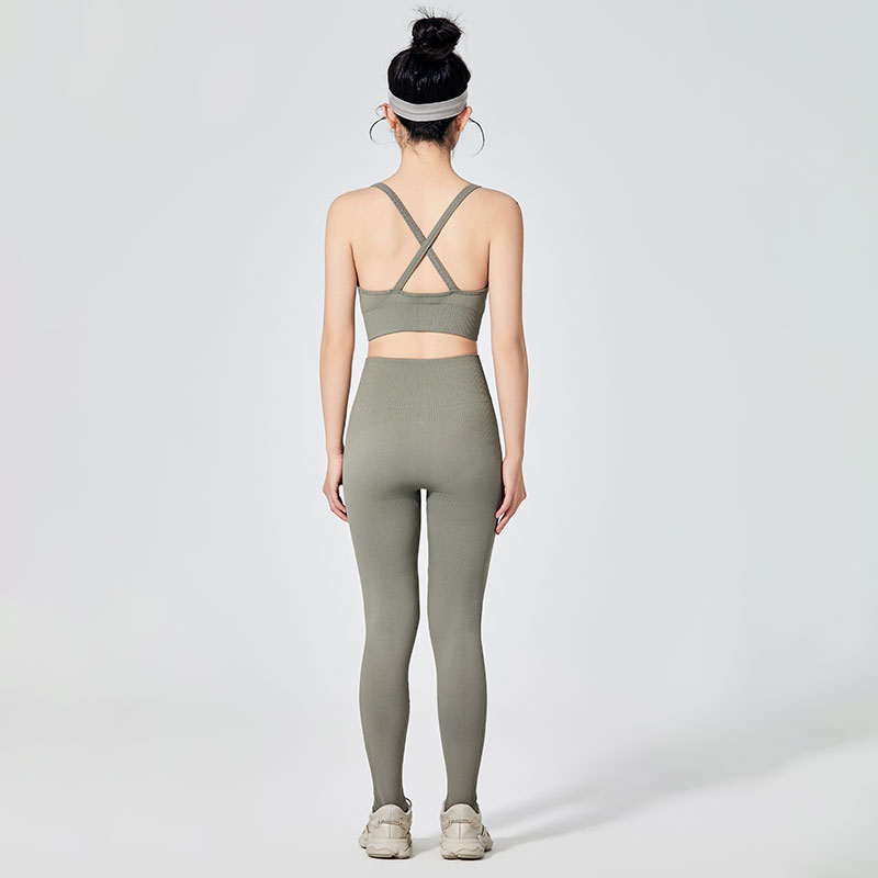 Qadın Rəngli Sadə Tipli İdman Leggings 